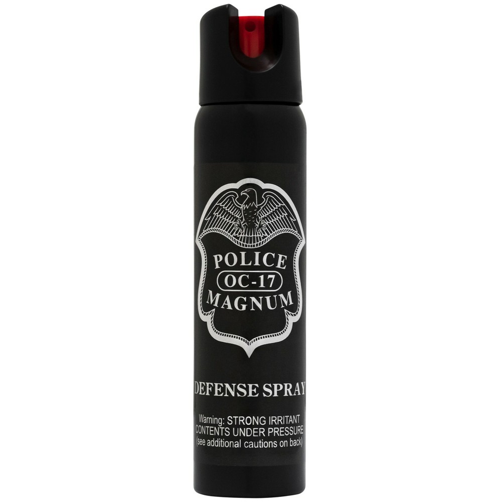 Police Magnum pepper spray 5 ounce Twist Lock Personal Safety Defense Protection