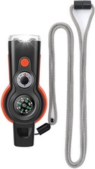 Versatile 7-in-1 Survival Whistle with Lanyard – Perfect Gift for Outdoor Lovers