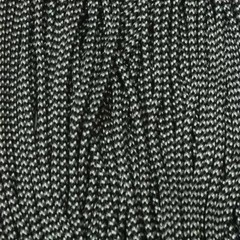95 Cord (Type 1) Paracord Zebra (Black & Silver Horizon 100 FT USA MADE & SELLER