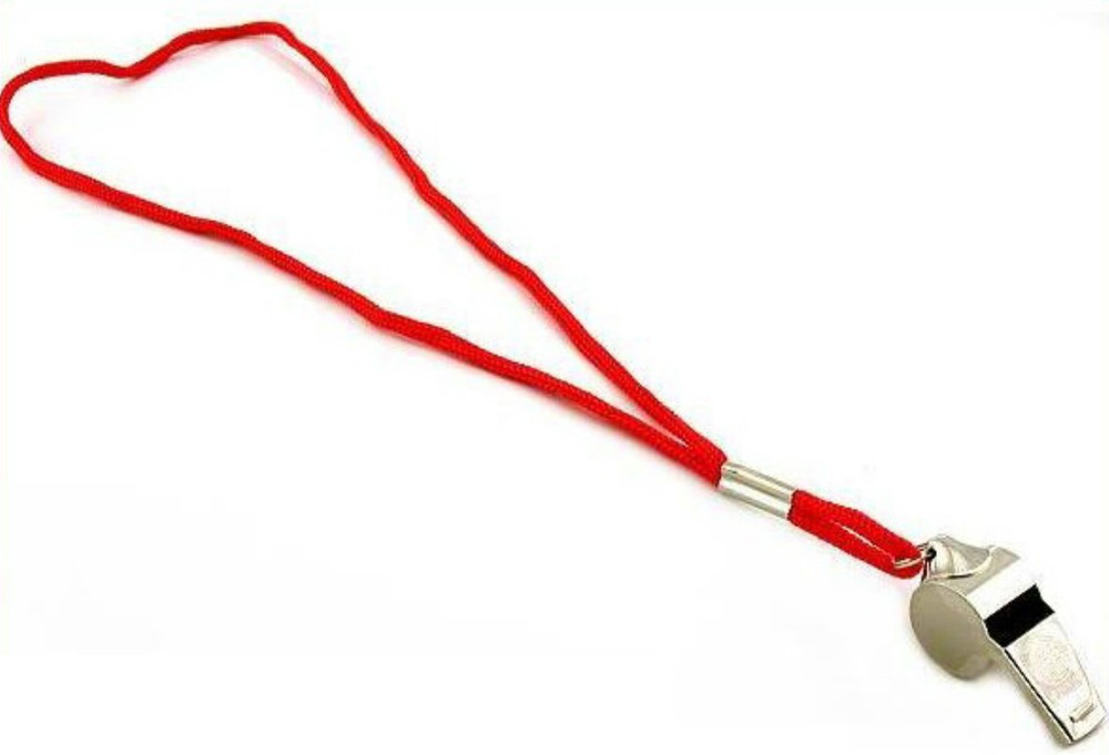 20-PACK Metal Whistle & Lanyard Emergency Survival, Party’s