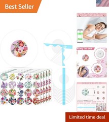60 Set Include 60 Pcs Transparent Adhesive Patches 100 Pcs Waterproof Sticker…