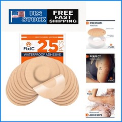 Freestyle Adhesive Patch 25 PCS – Waterproof & Hypoallergenic Sensor Solution