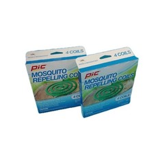 PIC Citronella Mosqu Repelling Coils 2 Packs of 4 Coils 8 Total Backyard Porch
