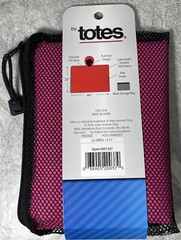 Raines by TOTES YOUTH Poncho One Size PINK Rain Pullover Side Snaps EVA Fabric