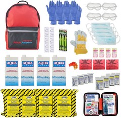 Ready America 4-Person 3-Day Basic Emergency Kit with Backpack