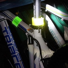 20 Pcs Reflective Snap Bands High Visibility Safety Armbands for Cycling Running