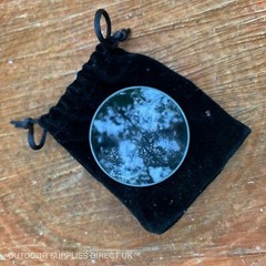 Glass Magnifying Lens Traditional Bushcraft Solar Fire Lighting & Char Cloth