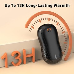 Hand Warmers Rechargeable 2 Pack,Upgraded Electric Portable Hand Warmers 6000mAh
