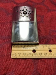 Phoenix Metal Portable Reusable M-24 Silver Hand Warmer for Camping Hiking -9706