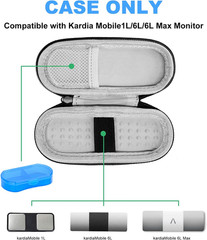 Case for kardiamobile EKG Heart Monitor, Hard Travel Case for KardiaMobile 6L, C