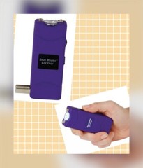 Stun Master Rechargeable FLASHLIGHT Electric Shock Stun Gun Women Self Defense
