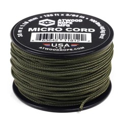 ATWOOD USA braided Micro Cord 1.18mm 28 colours small batch – 5m, 10m, 20m, 38m