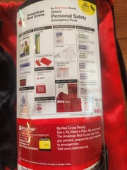 American Red Cross Bug Out Bag Basic Emergency Kit Backpack