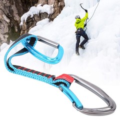 Security Lock Extender Quickdraw Sling Straight Curved Carabiner Aging…
