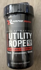 Rapid Rope Canister 120ft Ultimate Tensile Strength 1100lb Cut Ready Dispenser