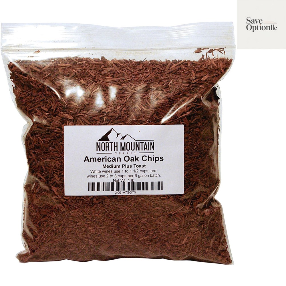 American Oak Chips Medium Plus Toast, 1 Pound