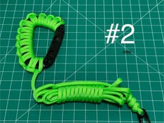 Sparrow’s Design/Paracord Carabiner Wrap Lanyard With Rope Carry Coils