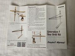 Pskook Bow Drill Kit … Outward Bound Training – Practice Friction Fire Skills