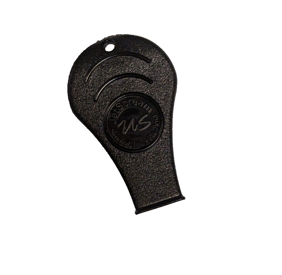 JetScream Survival Whistle – Black