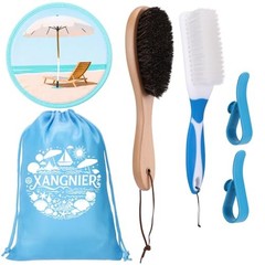 Sand Remover Brush Kits for Beach,Beach Vacation Essentials for Kids 7 PCS