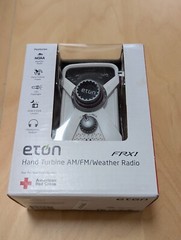 *NEW* ETON FRX1 Hand Turbine Crank AM FM Weather Analog Radio Glow in Dark