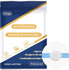– Libre 3 Sensor Covers-60 Pack Waterproof Adhesive Patches -Transparent CGM Tap