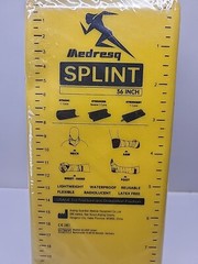 2 Pack of 36″ Long First Aid Splints for Trauma First Aid Emergency Survival Kit
