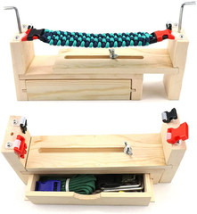 Afantti Bracelet Maker Making Kit Paracord Jig Tool with | 10 Paracord | for Bra