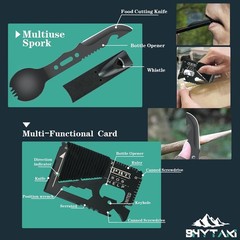 Survival Kit 37 in 1 Survival Gear, Survival Gear Tool Emergency Gift