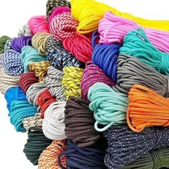 Paracord Rope 1mm 2mm 3mm 4mm 5mm Blind Box Nylon Camping Climbing Bracelet Cord