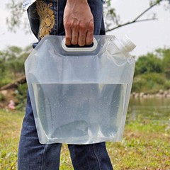 5L 10L Water & drinks Storage Folding Bag For Outdoor Camping Hiking