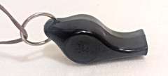 1960s Pro 66 Whistle Black Light Lucite Cork Ball Professional Vintage MCM