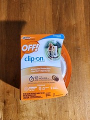 OFF! Clip-On Mosquito Fan Circulated Repellent Starter Kit Circular Design