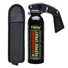 Feloiy Bear Spray 16oz w/ Holster Powerful Stream Strongest Legal Formula