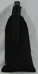 HANDMADE BELT MOUNT FORAGING POUCH BLACK 1000D NYLON 8 1/2″ W x14 1/2″ H