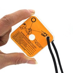 Outdoor Survival Reflective Signal Mirror for Hiking Camping Emergency Practical
