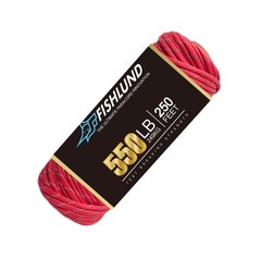FISHLUND Paracord Rope 4mm Type III 550 250FT Reflective Parachute Rope