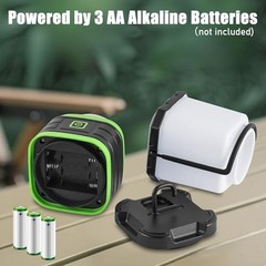 LED Camping Lantern, Battery Powered LED Lights Camping Essentials, Portable 4