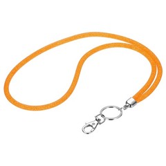 1Pack 15.7″ Rhinestone Lanyard for Keys, Orange