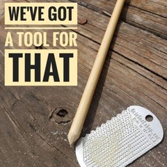 Dog Tag File Tool EDC Necklace