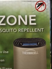 Thermacell Zone Mosquito Repellent Patio Shield 15ft Protection Tan New In Box