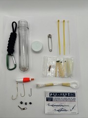 Survival Tube. Mini Emergency Fishing Gear. Fire kit Custom Designed. lot#5