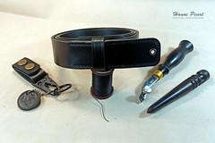 Bowen Replacement Belt | Custom Leather Belt with Sheath