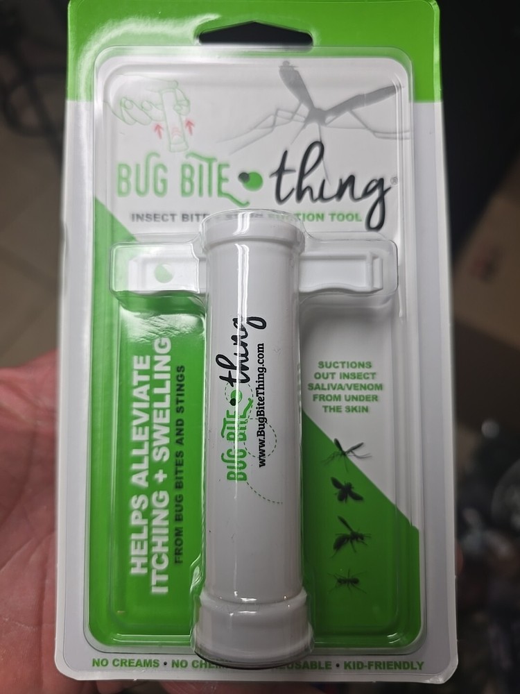 Lot of 2 Bug Bite Thing Chemical Free Sting Suction Tools- Label Damaged