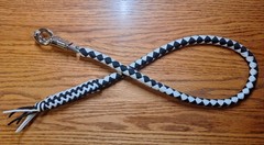 Motorcycle 550 Paracord Get Back Whips W/O Core Ball Checker Plait 3ft Length