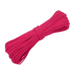 550lb Paracord Rope 200ft, 4mm Tent Rope 7-Strand Core Camping Cord Pink