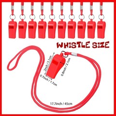Loud Emergency Whistle with Lanyard for Adults – Survival Safety Gear for Hiking