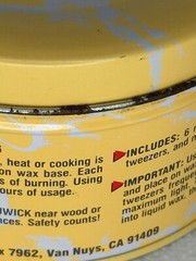 Nuwick large 120 Hour Emergency Candle Moveable Wicks Reusable Light Heat Cook
