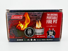 Coleman City Bonfires Portable Fire Pit – Fire, Smores, Emergency Prep, Camping