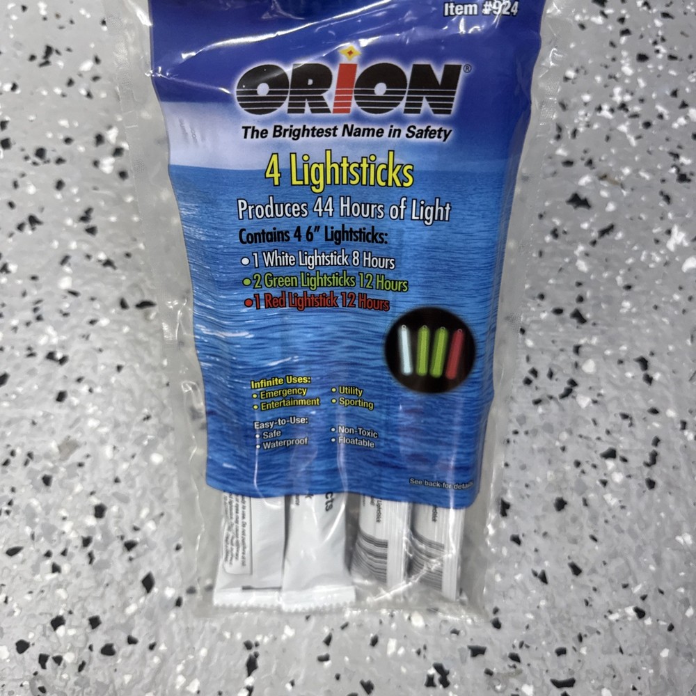 Orion Signal Products 6″ Light Sticks, 4 Pack